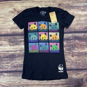 World Wildlife Fund Saving Life On Earth T-Shirt Size Small Panda